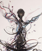 Pirouette - Original - SOLD by artist Laura Beck - Wyecliffe Galleries