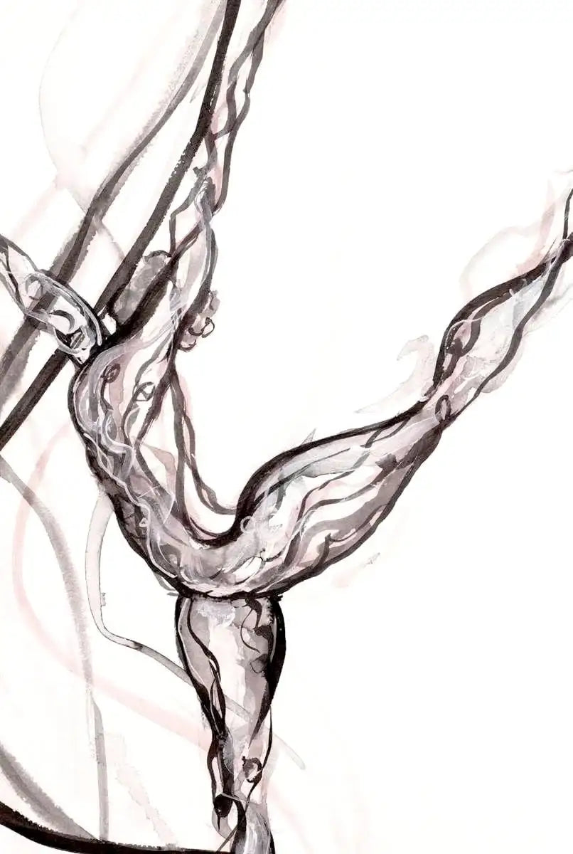 Poise - Original - SOLD by artist Laura Beck - Wyecliffe Galleries