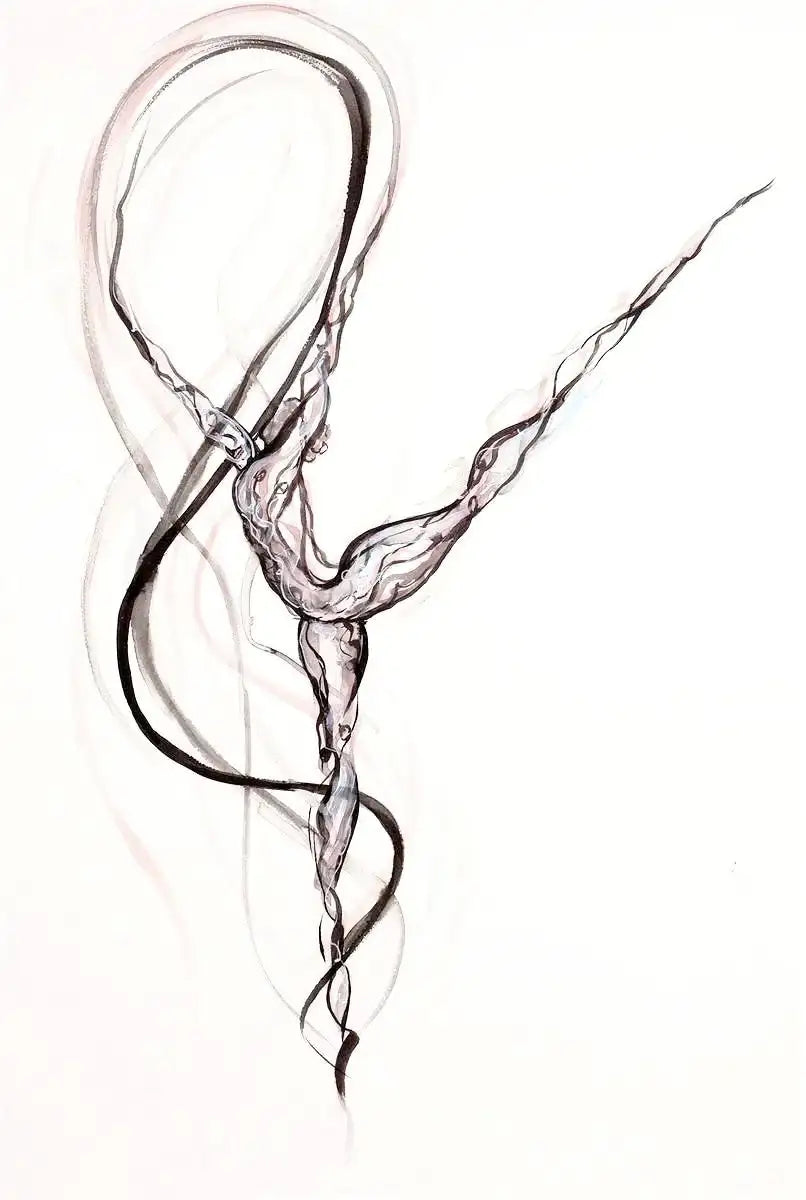 Poise - Original - SOLD by artist Laura Beck - Wyecliffe Galleries