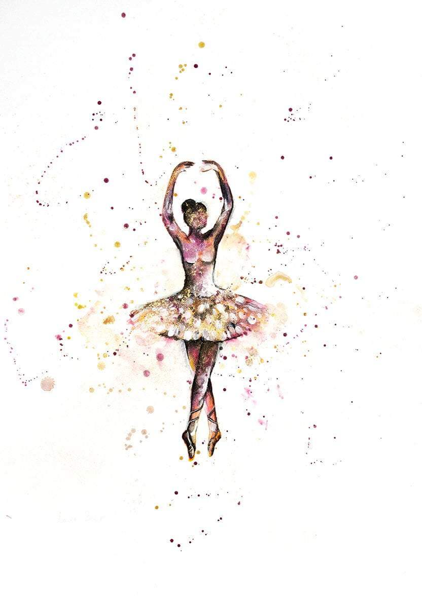 Pretty in Pink - Original - SOLD by artist Laura Beck - Wyecliffe Galleries