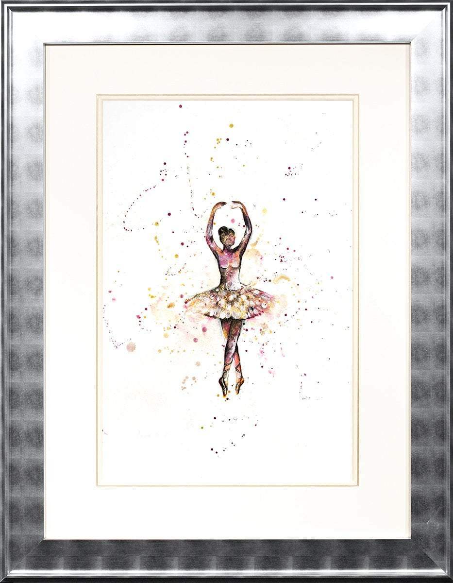 Pretty in Pink - Original - SOLD by artist Laura Beck - Wyecliffe Galleries