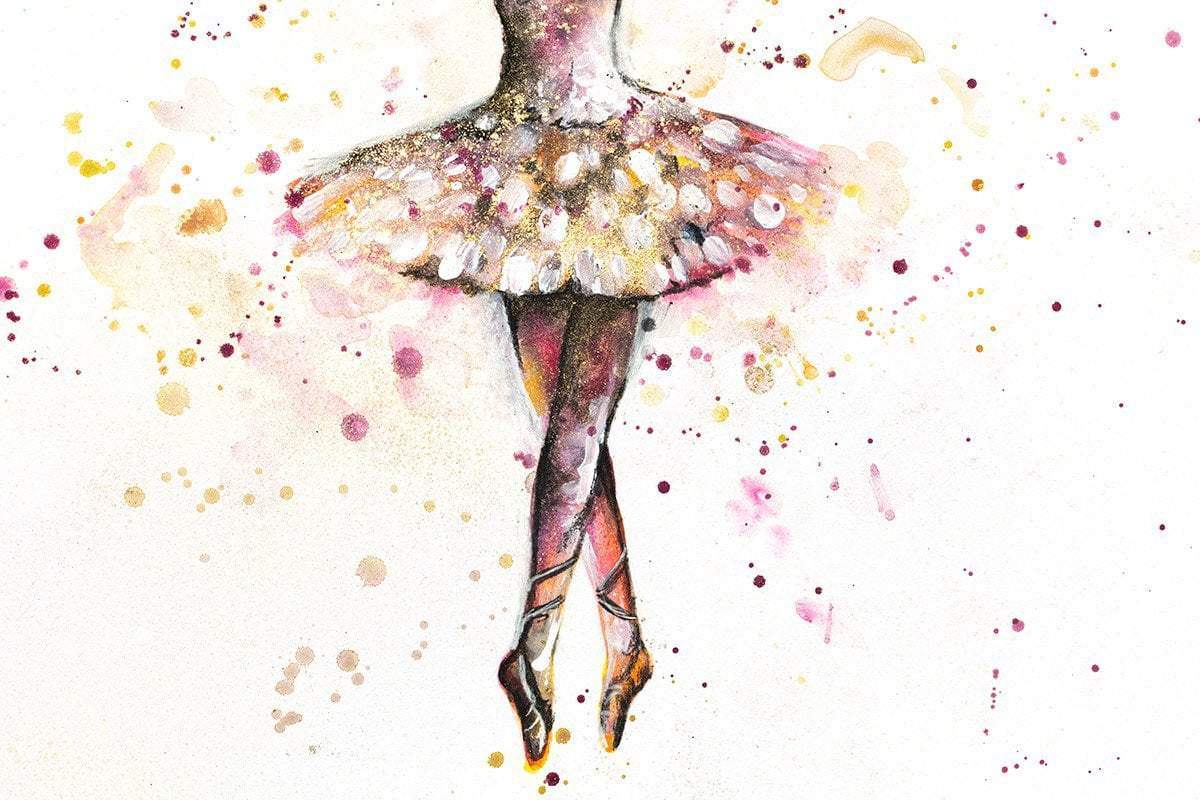 Pretty in Pink - Original - SOLD by artist Laura Beck - Wyecliffe Galleries