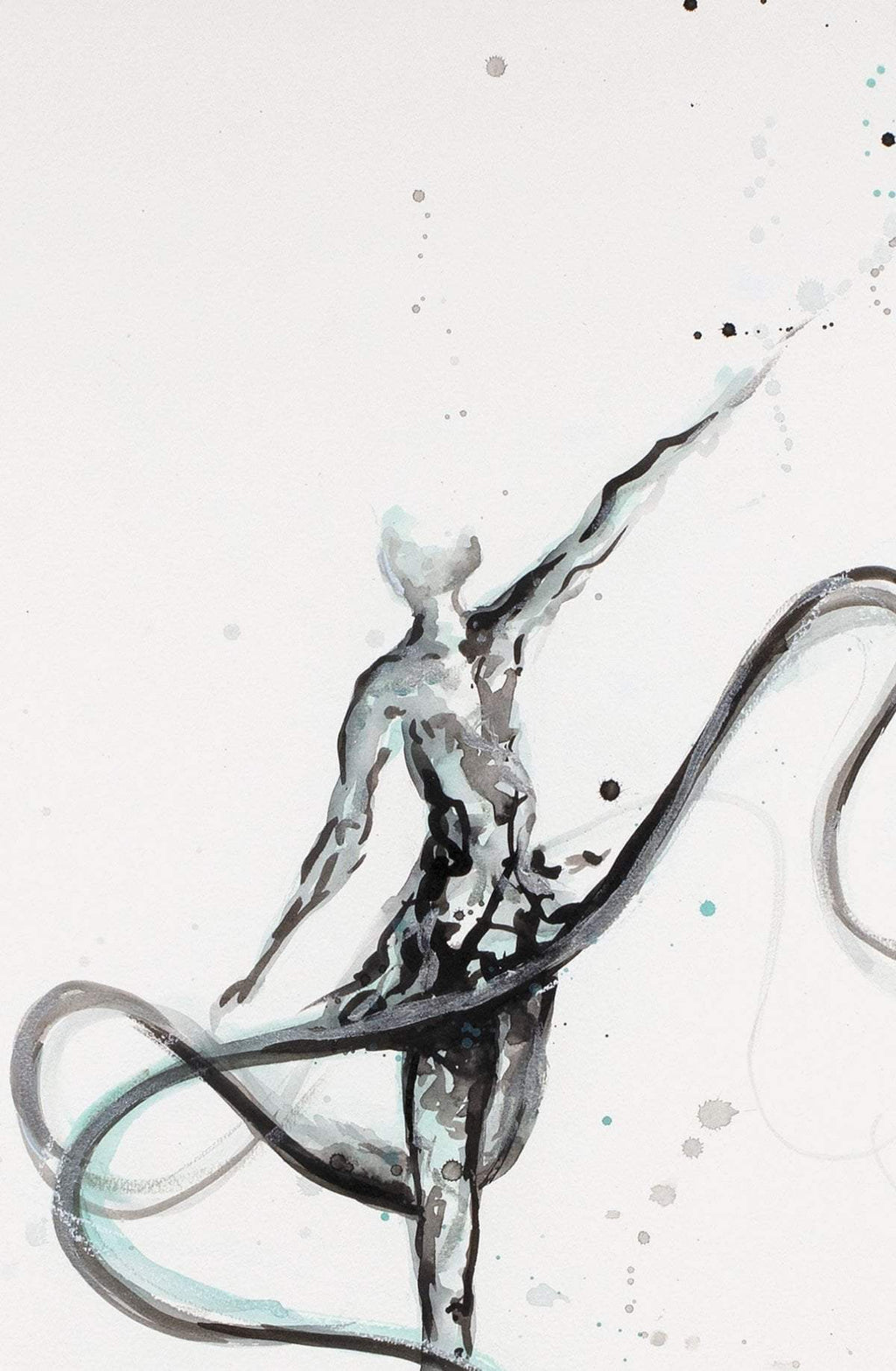 Rhythm Dancer - Original - SOLD by artist Laura Beck - Wyecliffe Galleries