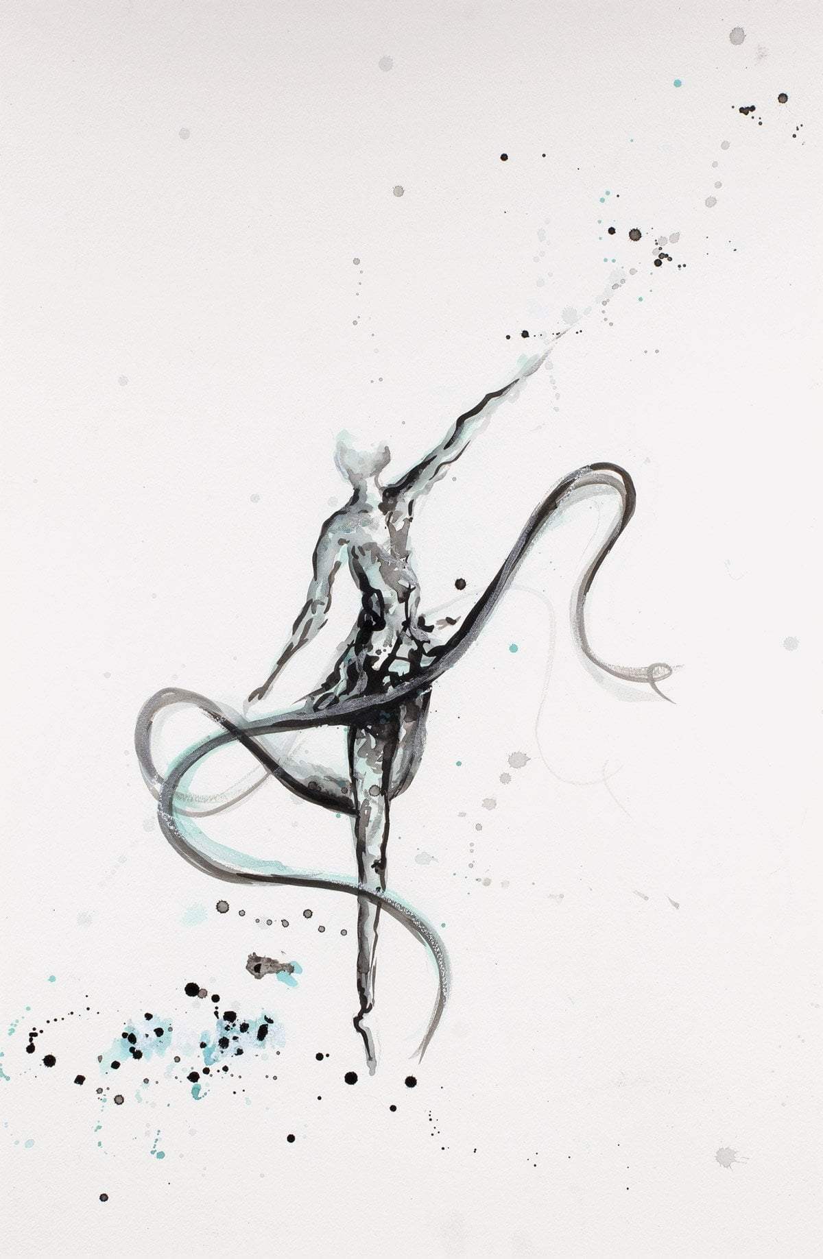 Rhythm Dancer - Original - SOLD by artist Laura Beck - Wyecliffe Galleries