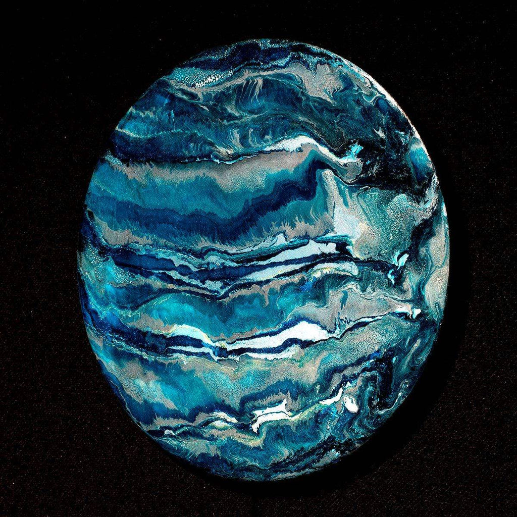 Sea - Original by artist Laura Beck - Wyecliffe Galleries