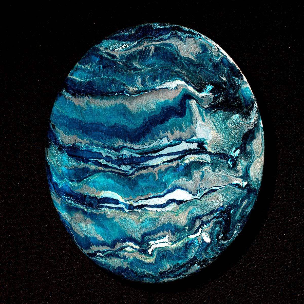 Sea - Original by artist Laura Beck - Wyecliffe Galleries