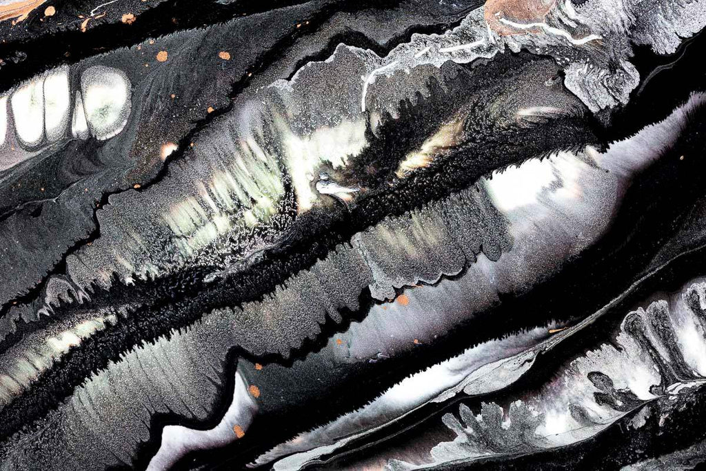 Silver Streams - Original by artist Laura Beck - Wyecliffe Galleries