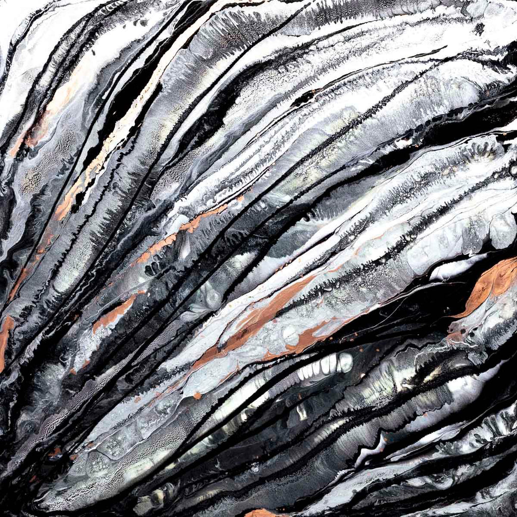 Silver Streams - Original by artist Laura Beck - Wyecliffe Galleries