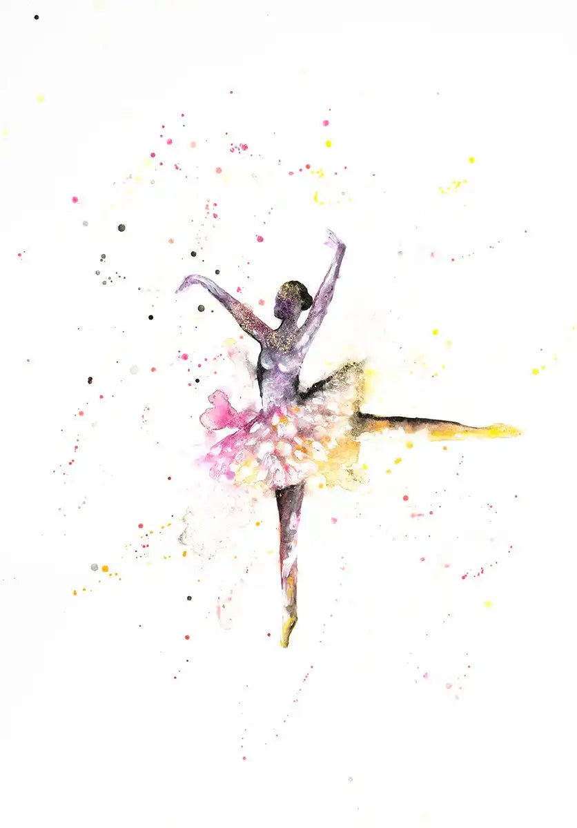 Splash of Colour - Original - SOLD by artist Laura Beck - Wyecliffe Galleries