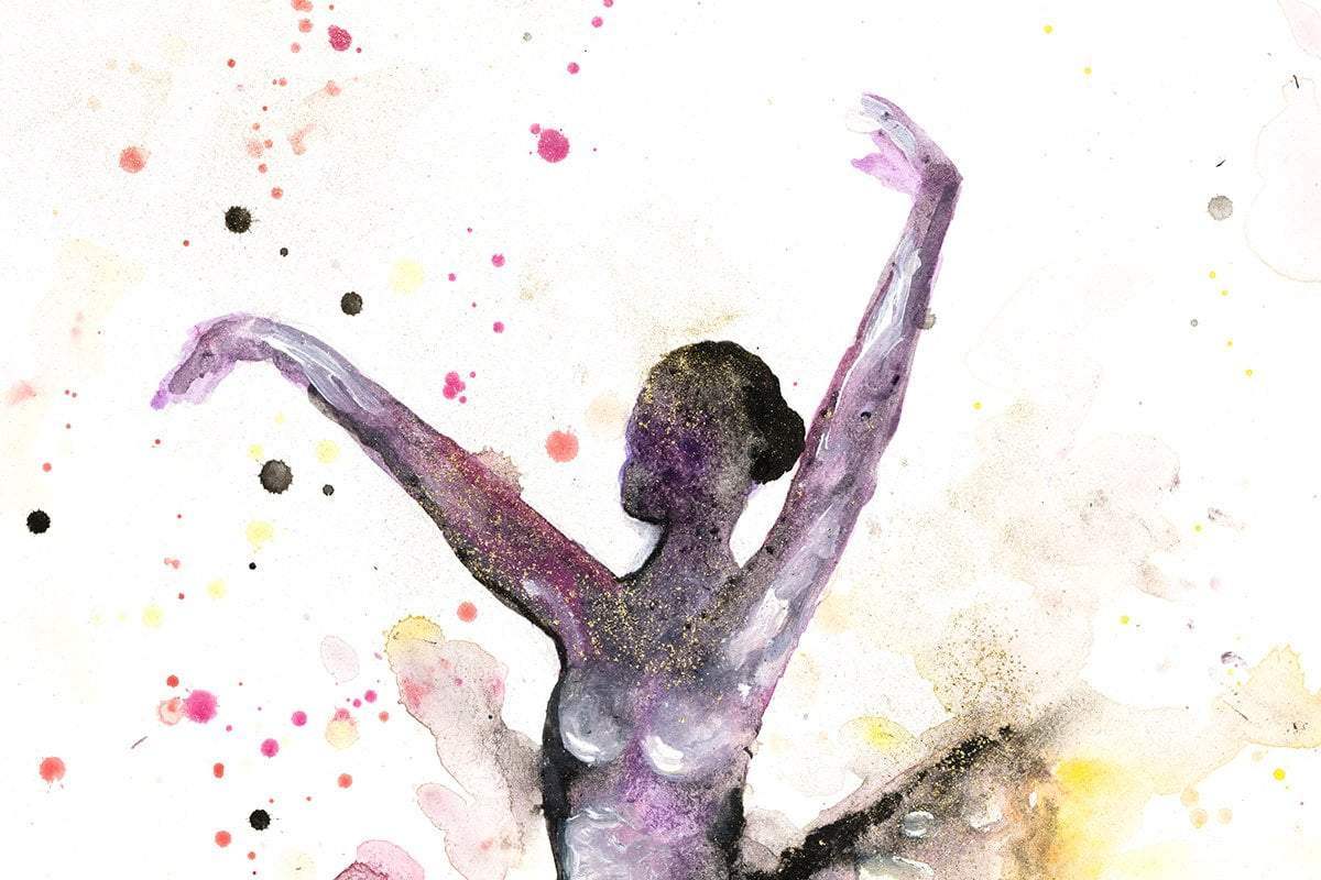 Splash of Colour - Original - SOLD by artist Laura Beck - Wyecliffe Galleries