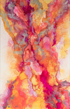 Sunburst - Original - SOLD by artist Laura Beck - Wyecliffe Galleries