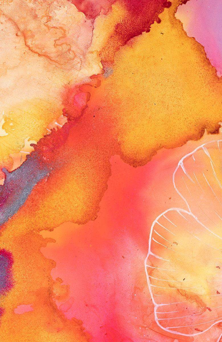 Sunburst - Original - SOLD by artist Laura Beck - Wyecliffe Galleries