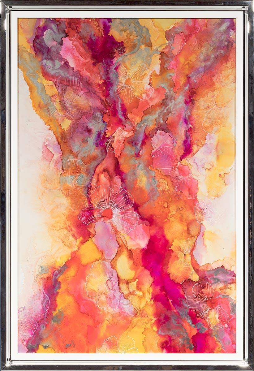 Sunburst - Original - SOLD by artist Laura Beck - Wyecliffe Galleries