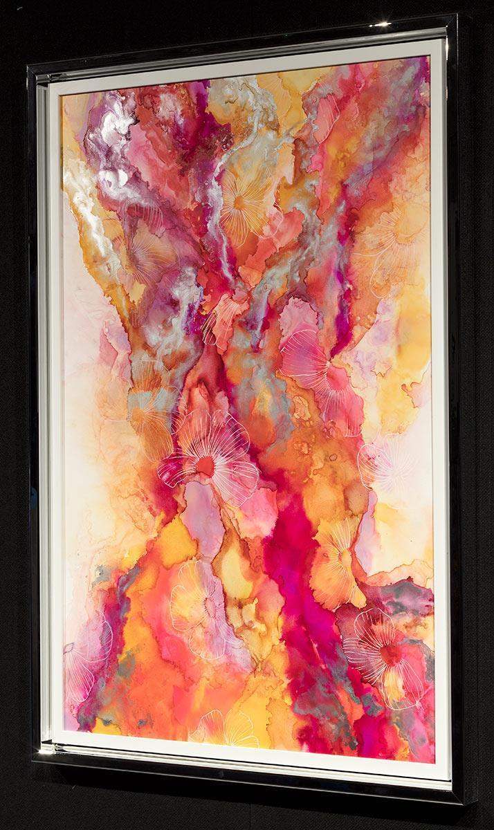 Sunburst - Original - SOLD by artist Laura Beck - Wyecliffe Galleries