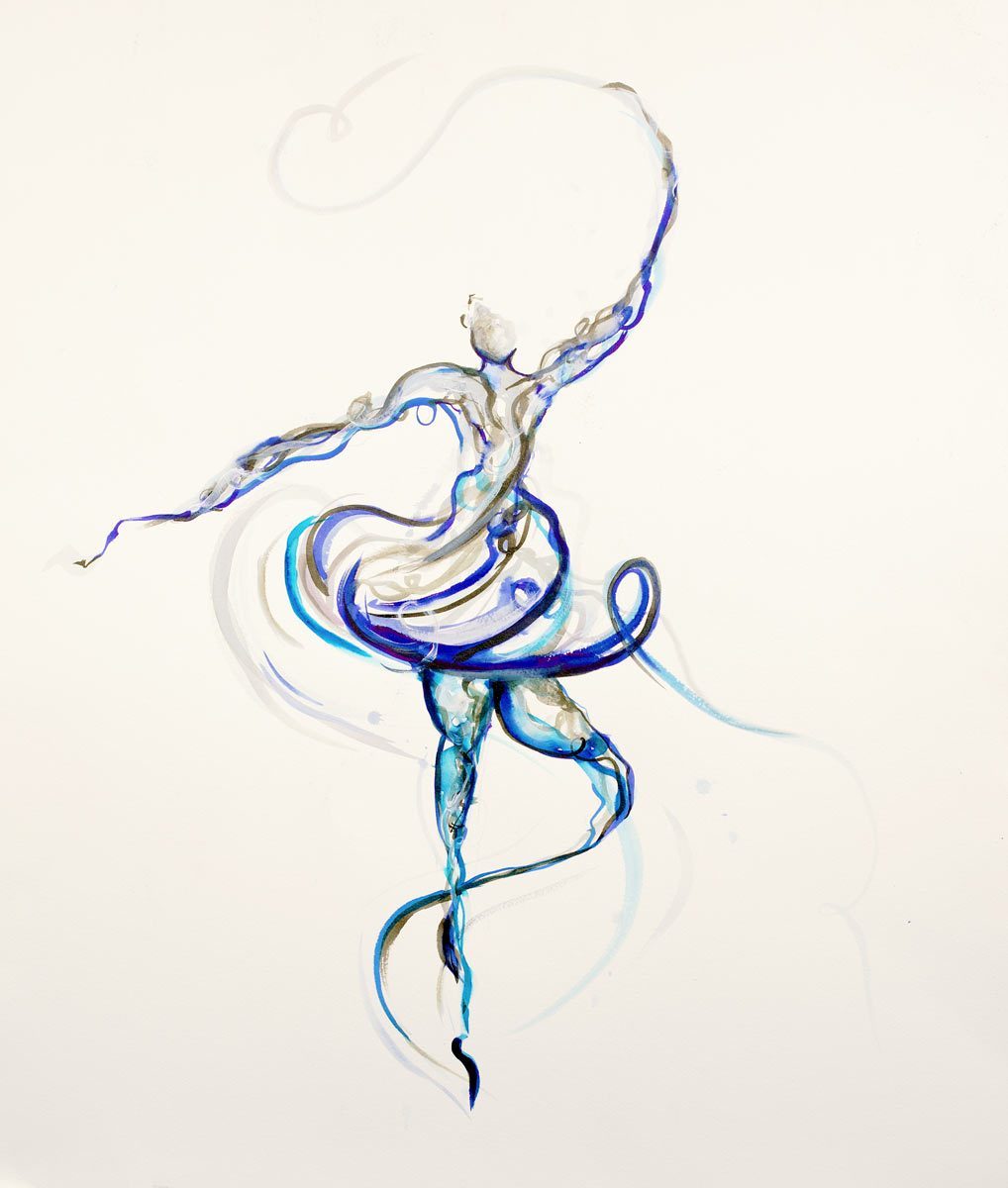 Swirl - Original Laura Beck