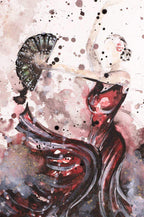 Tabolas - Original - SOLD by artist Laura Beck - Wyecliffe Galleries