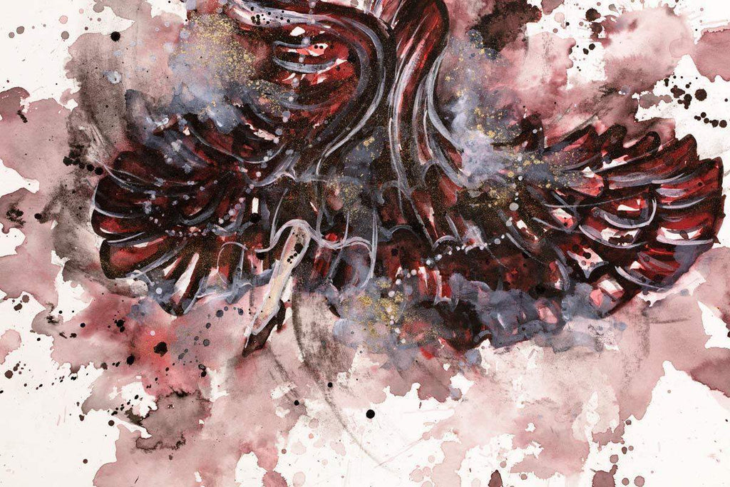 Tabolas - Original - SOLD by artist Laura Beck - Wyecliffe Galleries