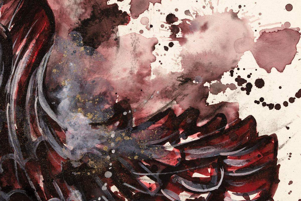 Tabolas - Original - SOLD by artist Laura Beck - Wyecliffe Galleries