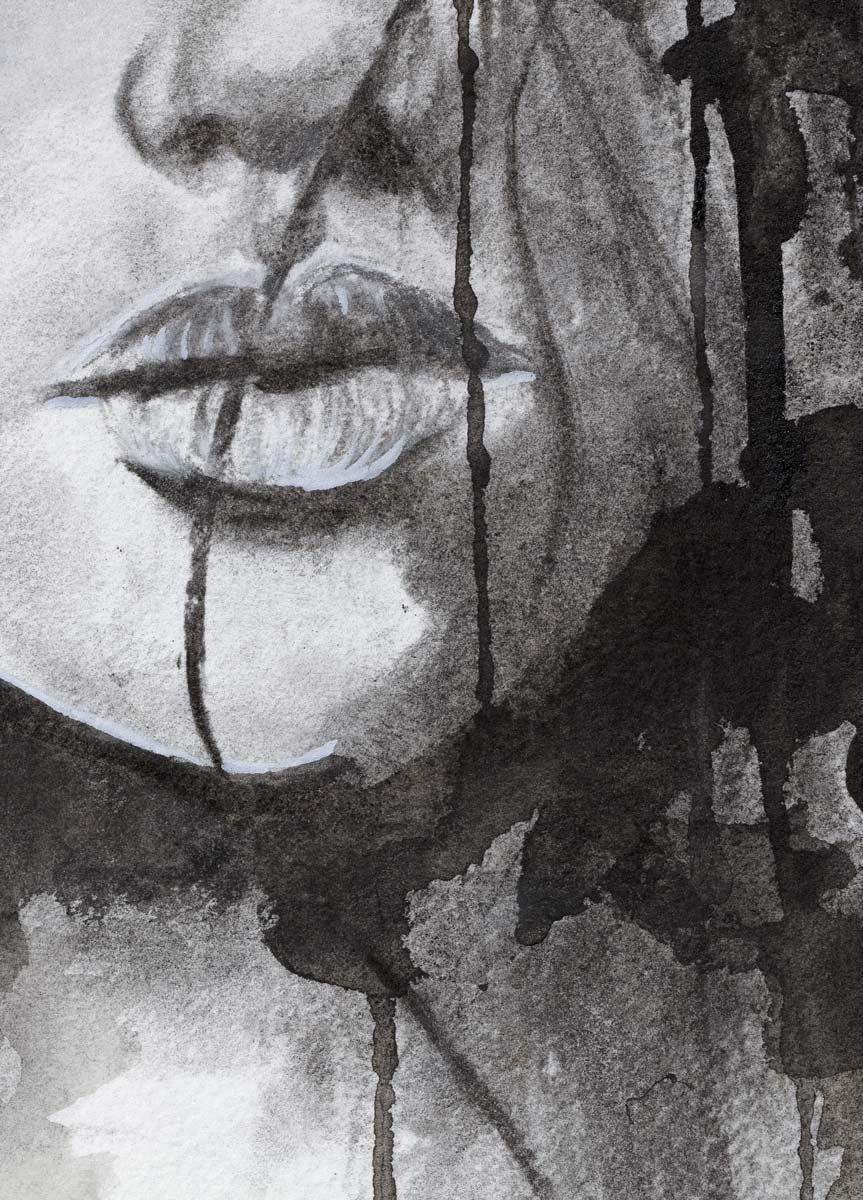 Through The Looking Glass I - Original by artist Laura Beck - Wyecliffe Galleries