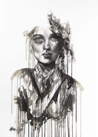 Through The Looking Glass II - Original - SOLD by artist Laura Beck - Wyecliffe Galleries