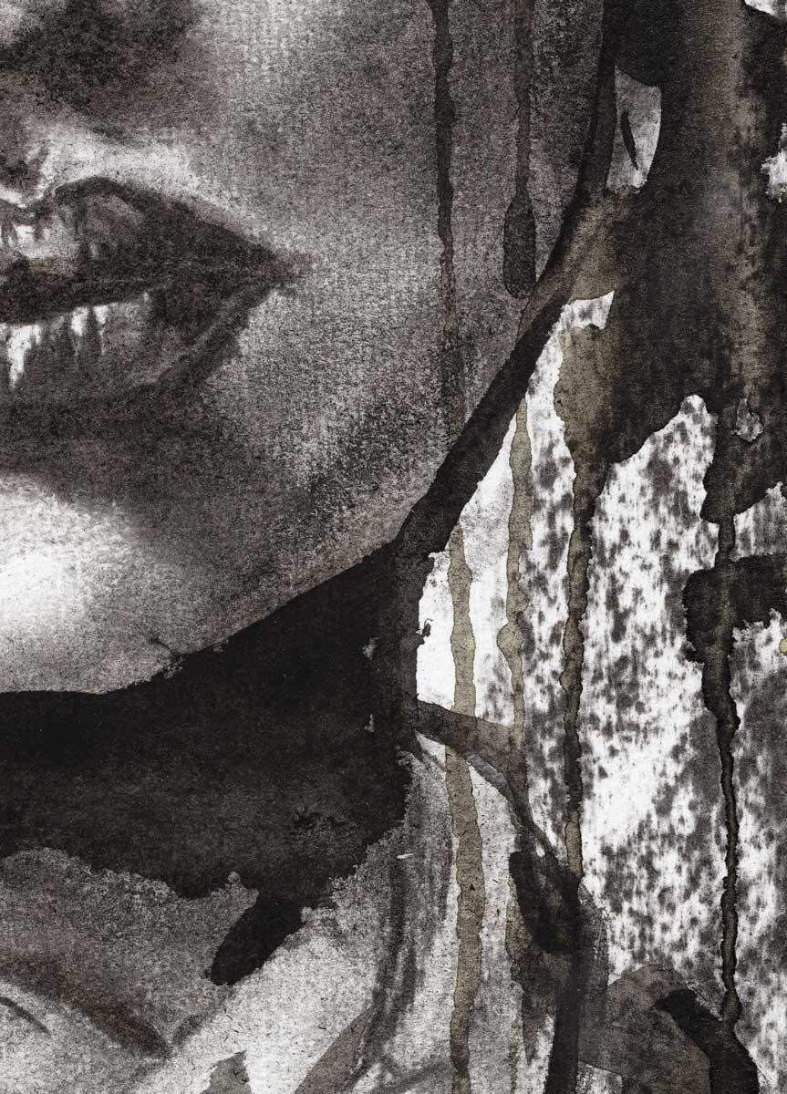 Through The Looking Glass II - Original - SOLD by artist Laura Beck - Wyecliffe Galleries