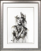 Through The Looking Glass II - Original - SOLD by artist Laura Beck - Wyecliffe Galleries