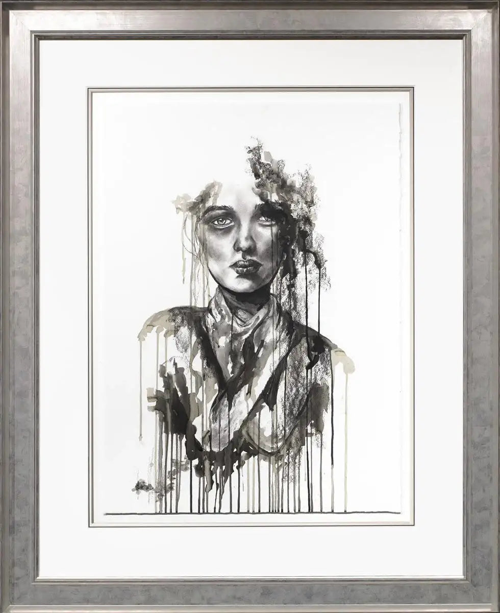 Through The Looking Glass II - Original - SOLD by artist Laura Beck - Wyecliffe Galleries