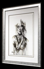 Through The Looking Glass II - Original - SOLD by artist Laura Beck - Wyecliffe Galleries