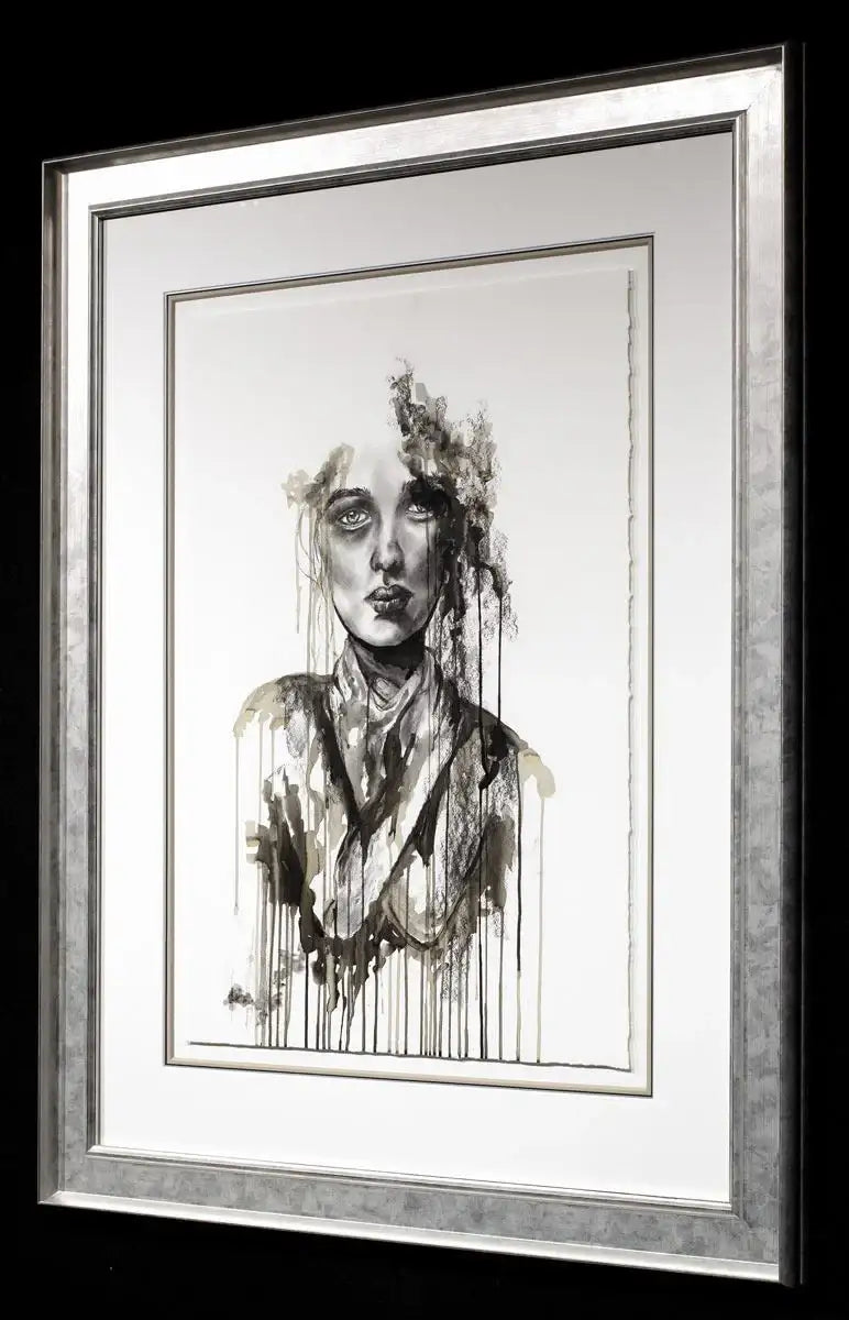 Through The Looking Glass II - Original - SOLD by artist Laura Beck - Wyecliffe Galleries