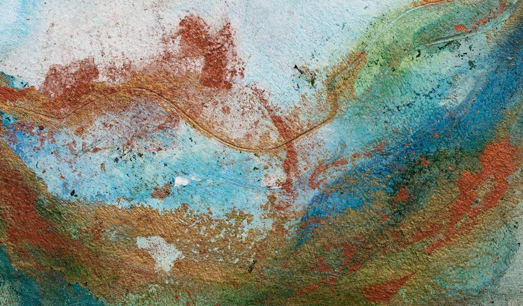 Tidal Triptych - Original - SOLD by artist Laura Beck - Wyecliffe Galleries