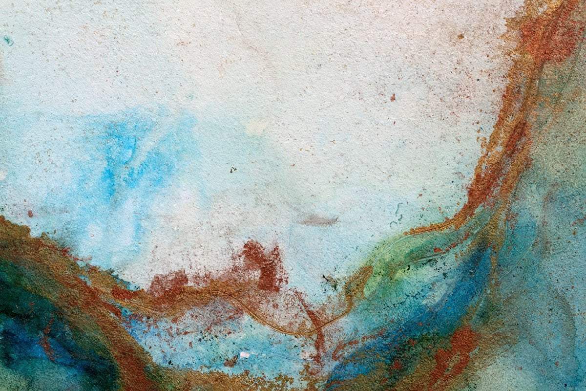 Tidal Triptych - Original - SOLD by artist Laura Beck - Wyecliffe Galleries