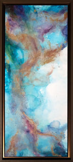 Tidal Triptych - Original - SOLD by artist Laura Beck - Wyecliffe Galleries