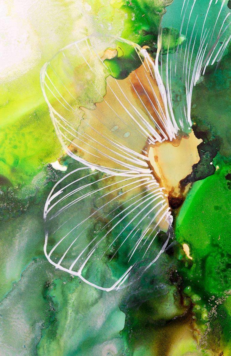 Volvic - Original by artist Laura Beck - Wyecliffe Galleries