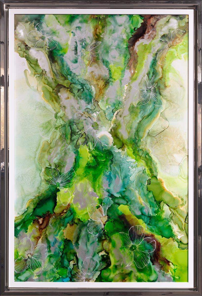 Volvic - Original by artist Laura Beck - Wyecliffe Galleries