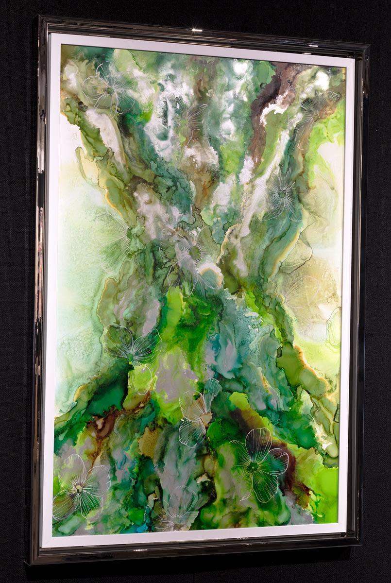 Volvic - Original by artist Laura Beck - Wyecliffe Galleries