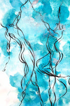 Waltz - Original - SOLD by artist Laura Beck - Wyecliffe Galleries