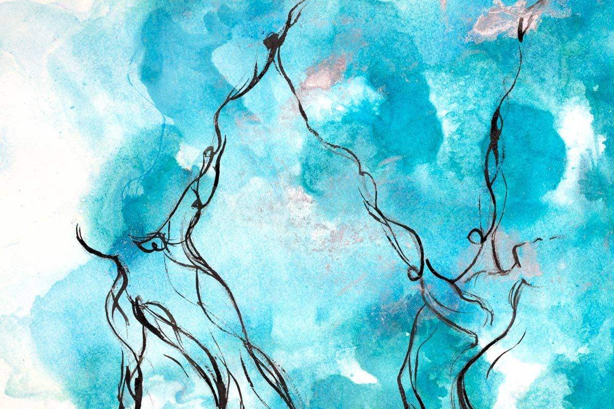 Waltz - Original - SOLD by artist Laura Beck - Wyecliffe Galleries