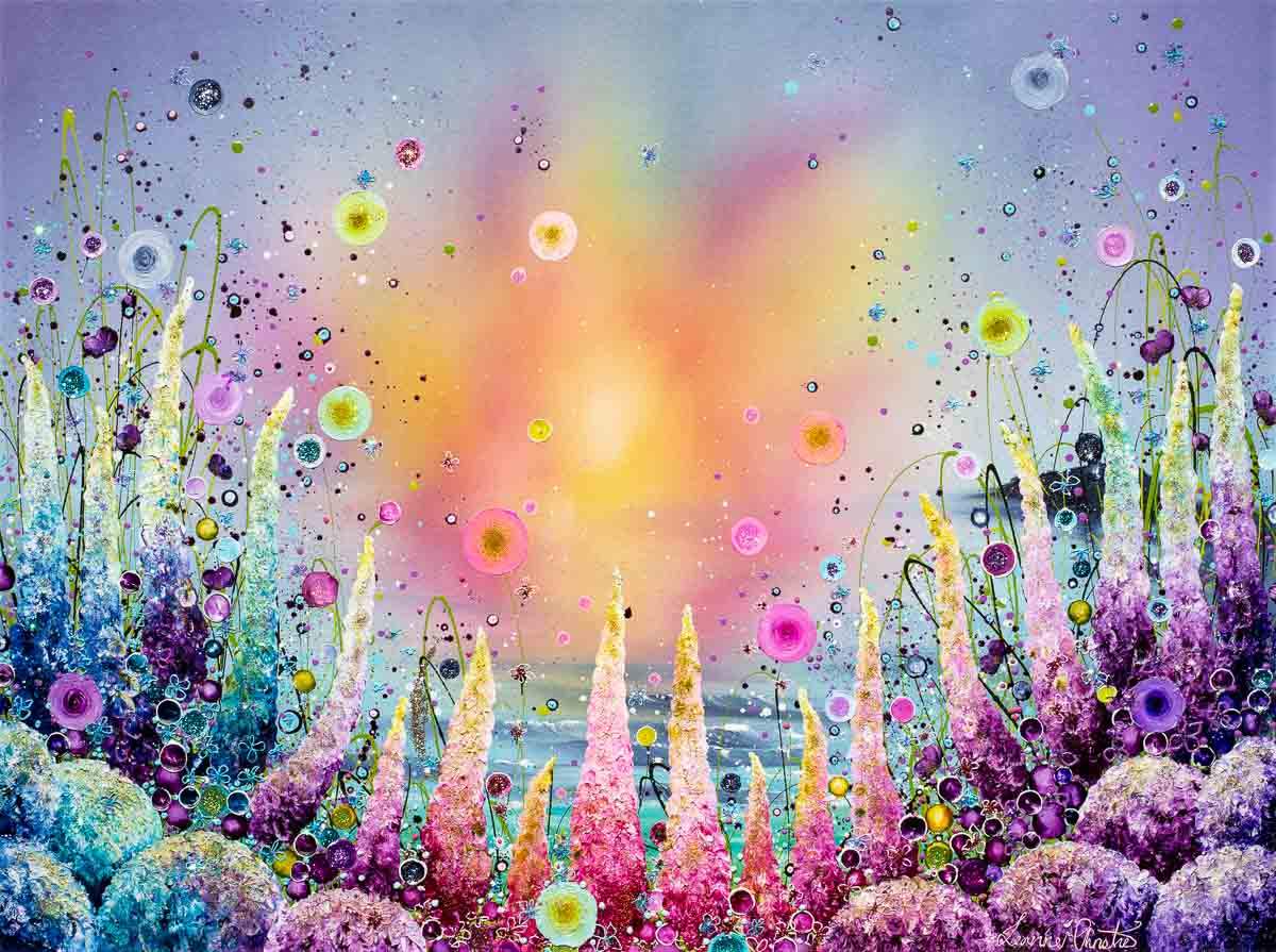 A Wonderful Life - Original - SOLD by artist Leanne Christie - Wyecliffe Galleries