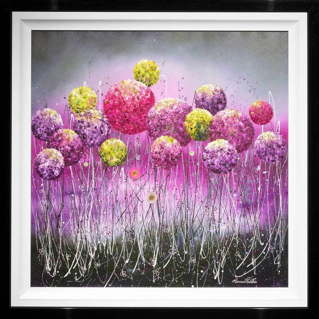 Beautiful Blooms - SOLD by artist Leanne Christie - Wyecliffe Galleries