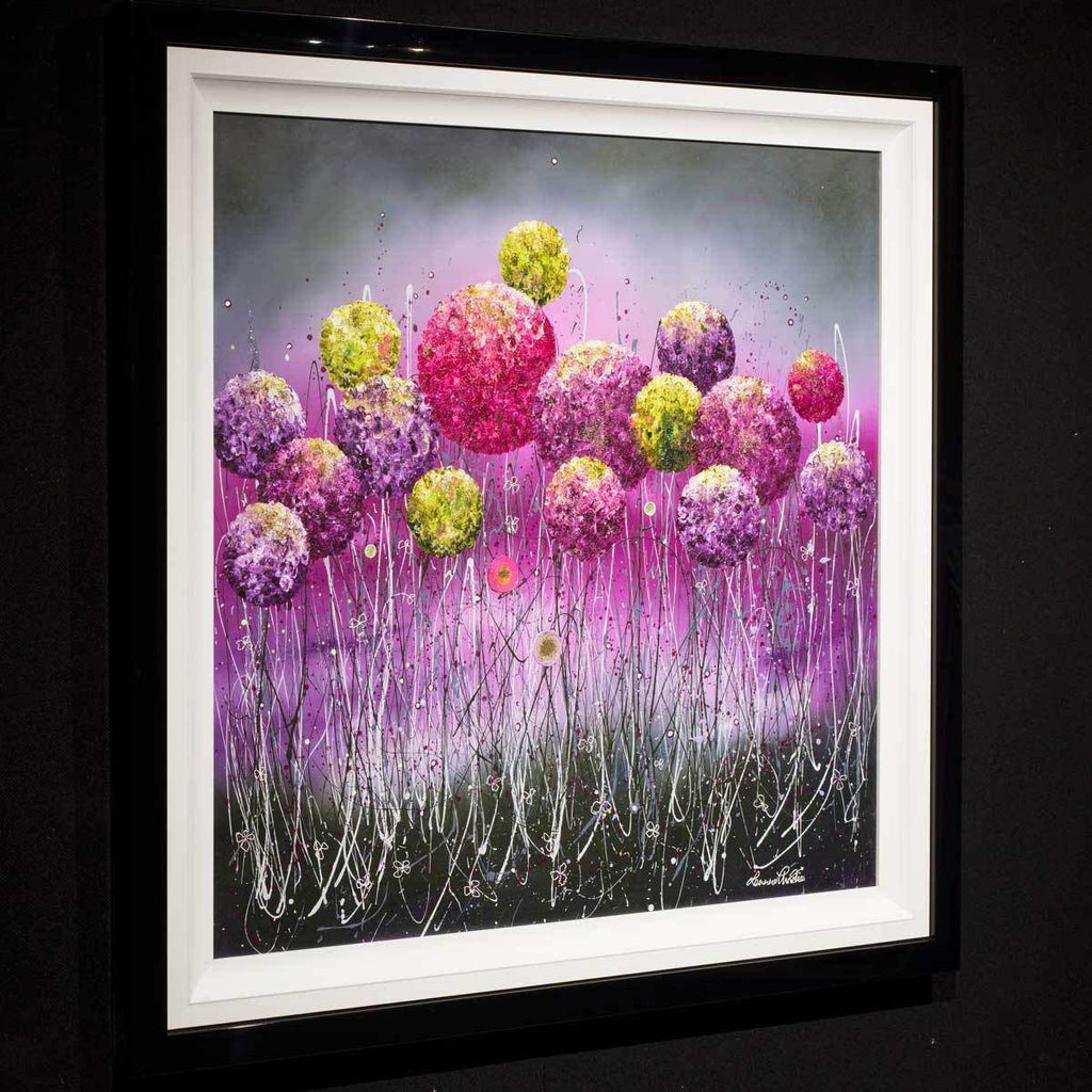 Beautiful Blooms - SOLD by artist Leanne Christie - Wyecliffe Galleries