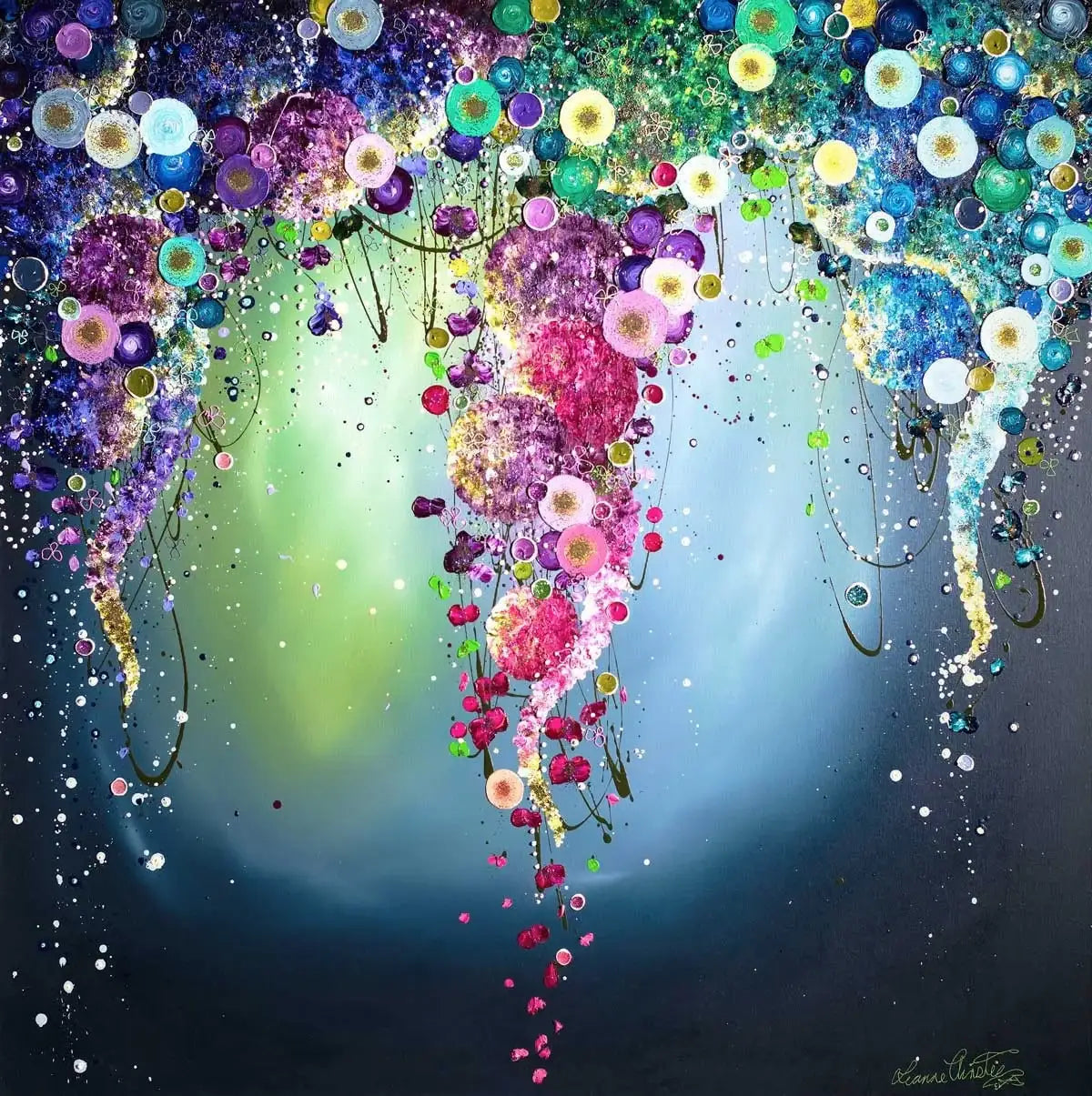 Beauty's Treasure - SOLD by artist Leanne Christie - Wyecliffe Galleries