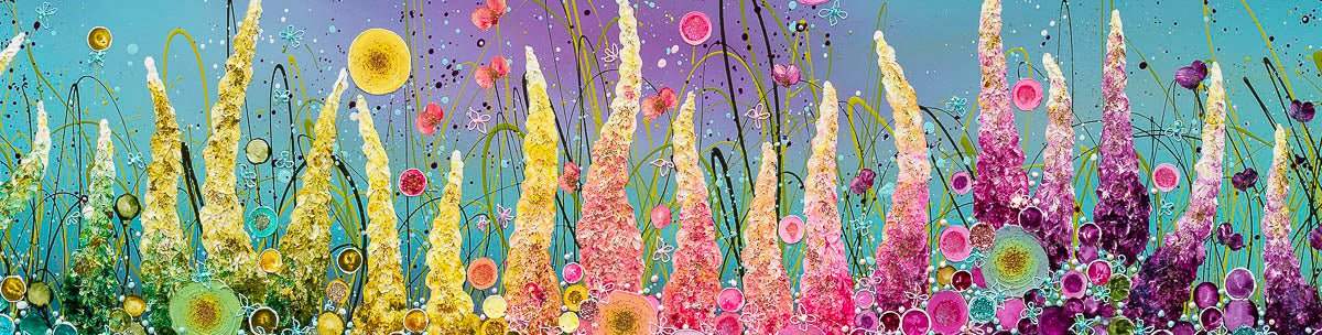 Caressed By Your Kisses - Original - SOLD by artist Leanne Christie - Wyecliffe Galleries