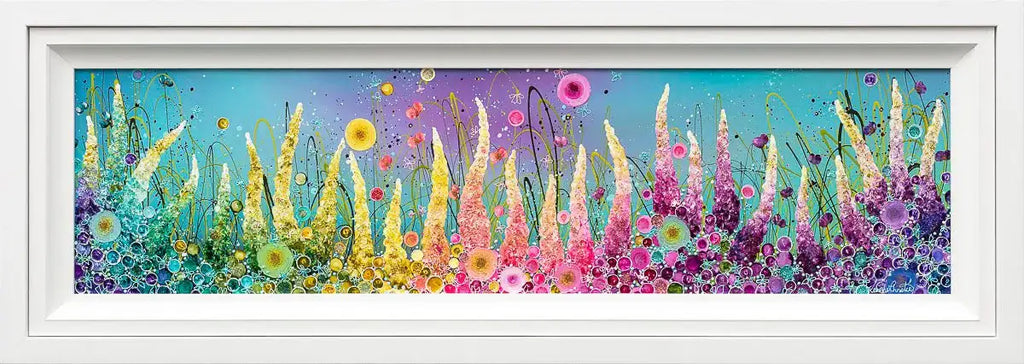 Caressed By Your Kisses - Original - SOLD by artist Leanne Christie - Wyecliffe Galleries