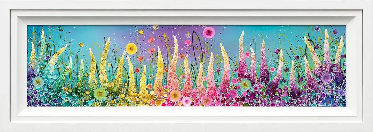 Caressed By Your Kisses - Original - SOLD by artist Leanne Christie - Wyecliffe Galleries