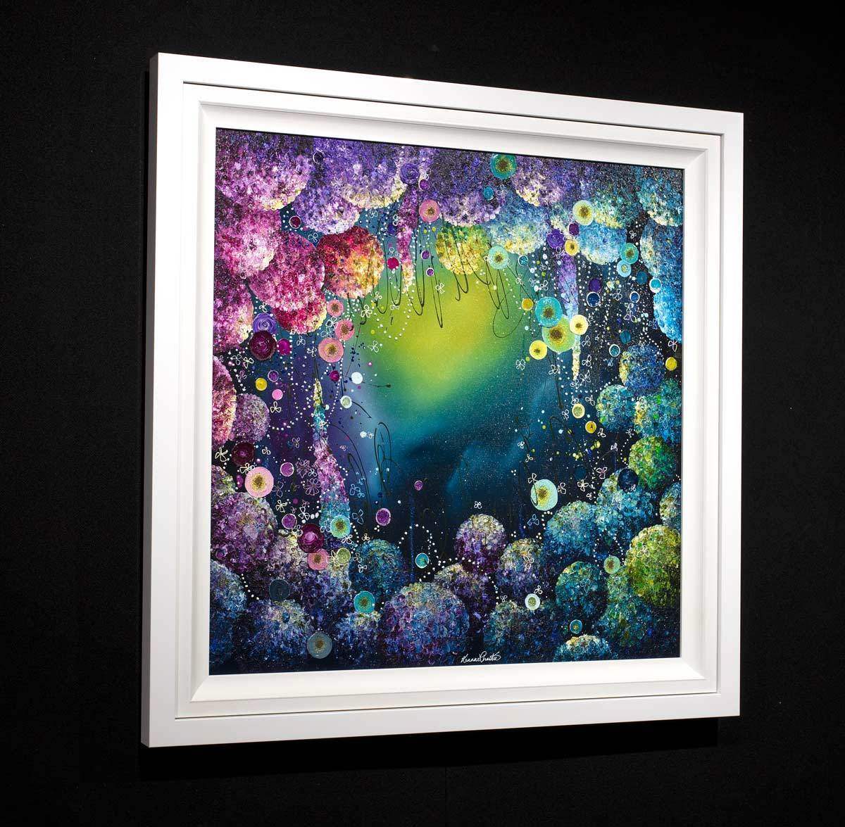 Clair de Lune - Original - SOLD by artist Leanne Christie - Wyecliffe Galleries