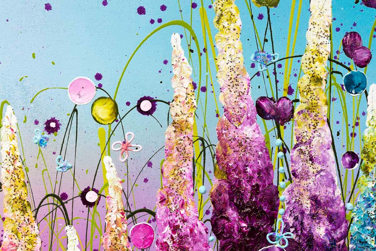 Enchanted Dreams - Original - SOLD by artist Leanne Christie - Wyecliffe Galleries