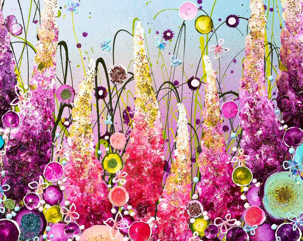 Enchanted Dreams - Original - SOLD by artist Leanne Christie - Wyecliffe Galleries