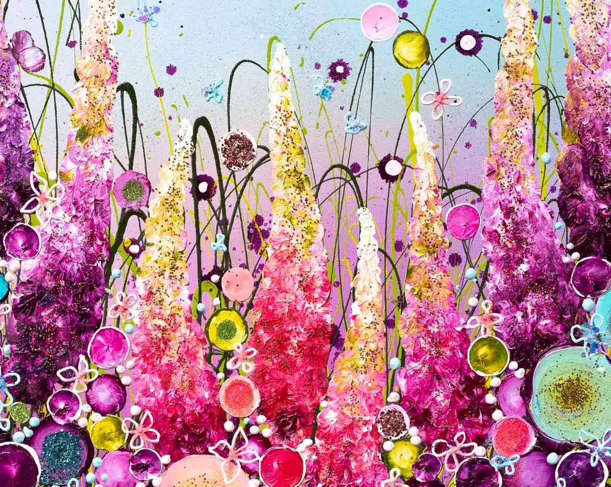 Enchanted Dreams - Original - SOLD by artist Leanne Christie - Wyecliffe Galleries