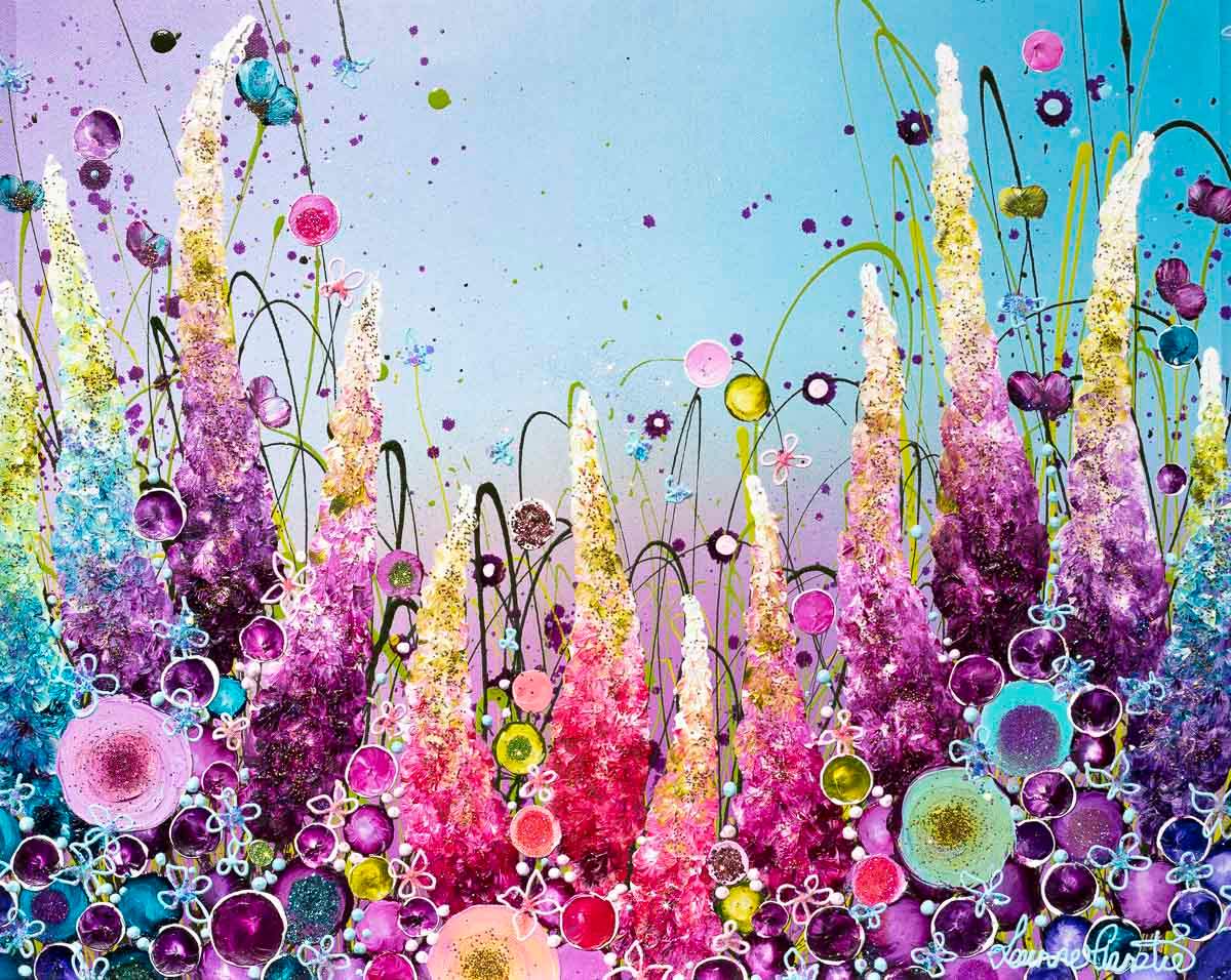 Enchanted Dreams - Original - SOLD by artist Leanne Christie - Wyecliffe Galleries