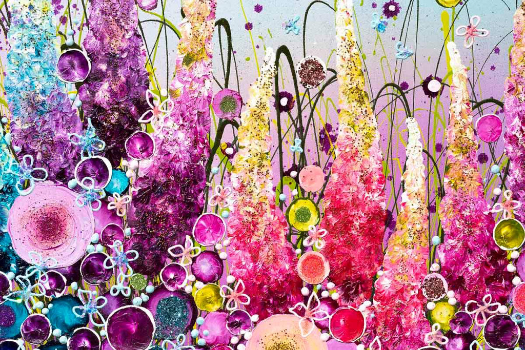 Enchanted Dreams - Original - SOLD by artist Leanne Christie - Wyecliffe Galleries